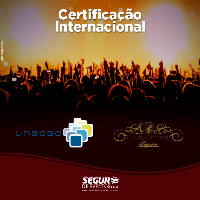 Certificação Internacional United Nations - Seguro de Eventos