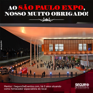 Fornecedor Seguro de Eventos - São Paulo Expo Imigrantes