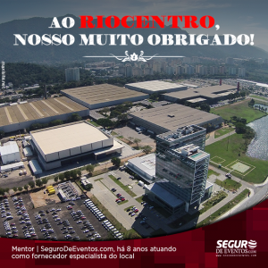 Fornecedor Seguro de Eventos - Riocentro - RJ