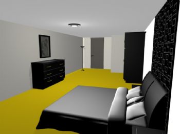 Quarto - apartamento 01.