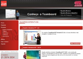 Tela listagem de produtos.